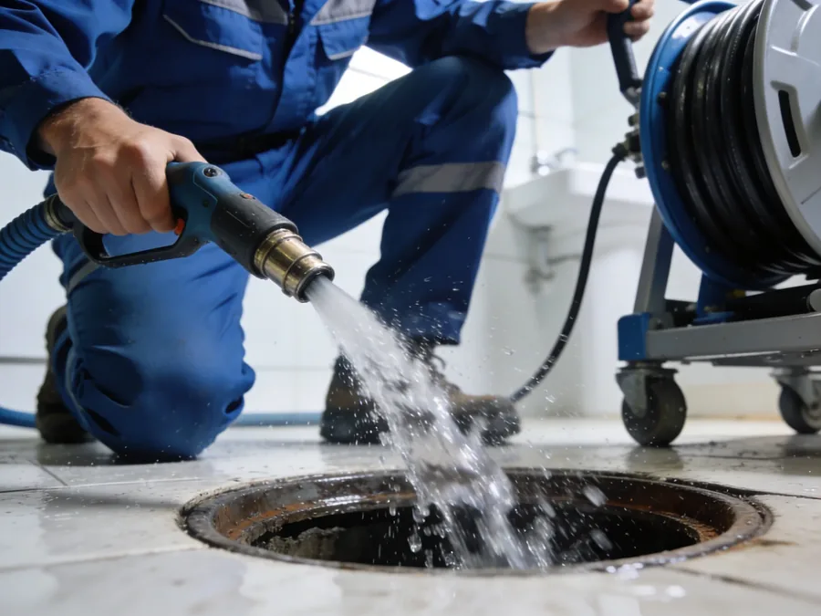 Rohrreinigung Werneuchen – Hochdruckspülung Verstopfung Abwasserleitung